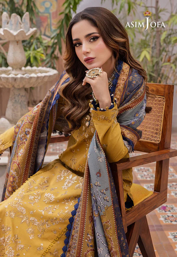 3PC EMBROIDERED SUIT - BG603
